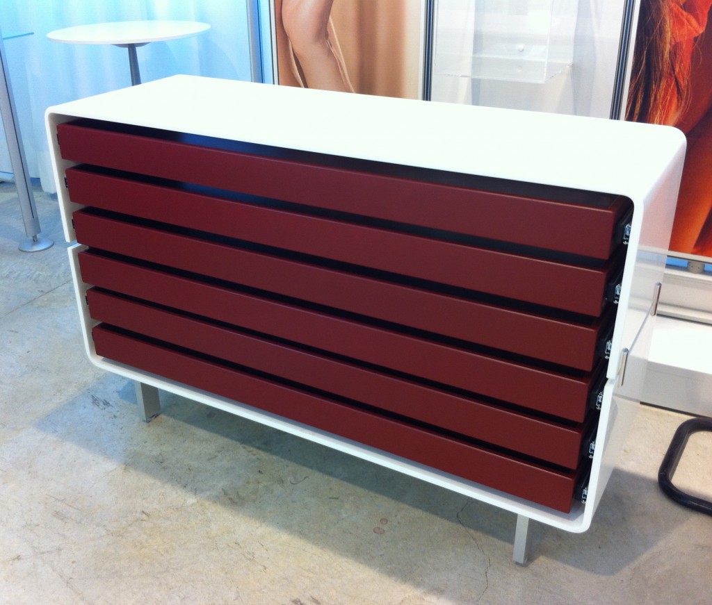 cassettieraocchiali doppia in krion negozi di ottica