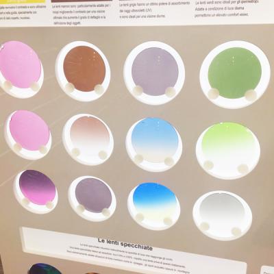 Vision Care  Particolare Lenti Colorate